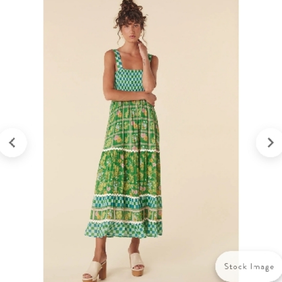 Spell Dresses & Skirts - Spell Flora Strappy Maxi Dress